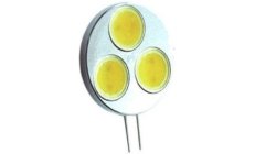 BOMBILLA G4  HORIZONTAL  3LED 4,5W 12V