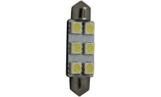 BOMBILLA FESTON 6LED 1,3W 10/30V 15.9*42