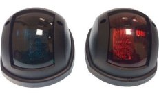 PAR LUCES NAV. NEGRA - LED