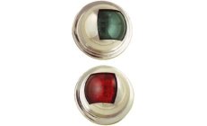 COPPIA LUCI NAVIGAZIONE INOX LED