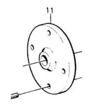 HUB VOLVO PENTA 1542236