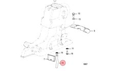 WATER HOSEPARA COLAS MERCRUISER ALPHA ONE GEN 2