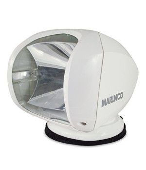 WIRELESS REMOTE SPOT LIGHT WHITE 12/24VFabricado en ABS resistente a la intemperie y ambiente marino. Rotación 370º. Recorrido v