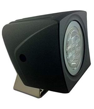 FLOOD LIGHT, BLACK, 5K WHITE/RED63,2 x 130,5
