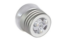 DECK LIGHT, BRUSHED, 5K WHITE, WHITE BAS69,8 x 50,8
