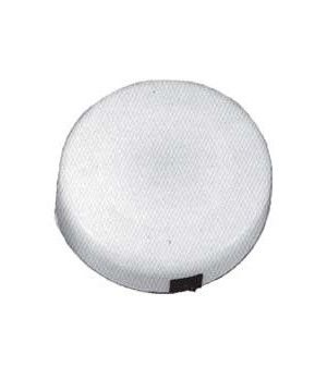 DOME, LIGHT PLASTIC 3PFabricado en plástico blanco y lente translúcida. Interruptor de 3 posiciones. Un circuito para 2 bombilla