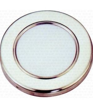 CEILING LIGHT FLUSH - BULB 12V 10WCuerpo de aluminio con protección marina, plástico ABS y aro exterior de acero inox.