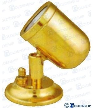 LAMPE AUS PULIERTEM MESSING 12V 10W