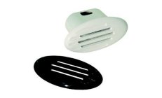 CLACSON 12V INCASTRATA  "H"Bocina eléctrica empotrada para embarcaciones. Carcasa de plástico con 2 rejillas frontales de ABS (b