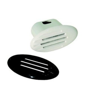 DROP-IN "H" HORN WITH GRILLSBocina eléctrica empotrada para embarcaciones. Carcasa de plástico con 2 rejillas frontales de ABS (