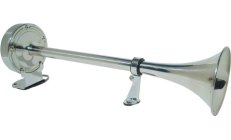 BOCINA TROMPETA  40cm  24VBocina eléctrica para embarcaciones. Fabricada en acero inoxidable. 24V. 406mm