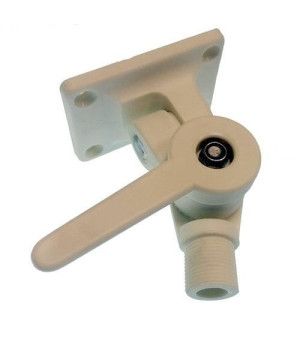 SUPPORTO ANTENNA BASE NYLONBase de antena de radio. Fabricada en nylon blanco. 60 x 90