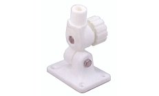 SUPPORTO ANTENNA BASE NYLONBase de antena de radio. Fabricada en nylon blanco. 64 x 90