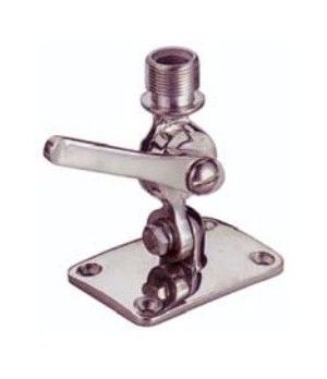 SOPORTE ANTENA BASE INOXBase de antena de radio. Fabricada en acero inoxidable AISI-316. 64x91mm