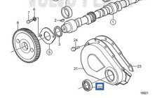 CRANKSHAFT SEAL 3853341