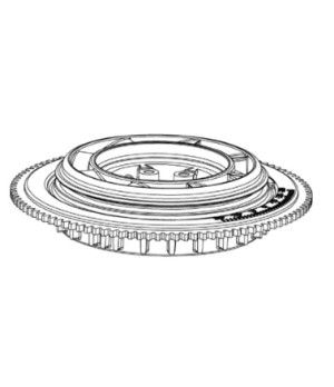 Plato Magnetico Johnson Evinrude 5007967 JE5007967 - vista detalle