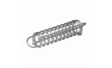 MOLLA ANCORAGGIO ZINCATO  0 10Fabricado en acero galvanizado.