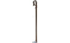 FLAG POLEPara montaje en pasamanos de 22 a 25 mm. Acero inox