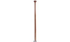 WOOD FLAG POLE 80 CMS.De madera barnizada