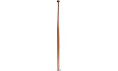 TEAK FLAG POLE 32*120 cmFabricada en madera de teka natural
