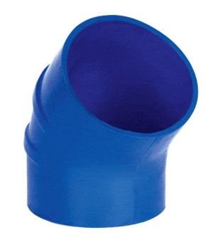 GOMITO SCARICO SILICONA 45?X1