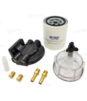 FILTO GASOLINA C/BRACKET ALUMINIO