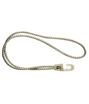 NYLON SAIL FASTENER 55 CM (PACK 2)Tomador elástico con 1 gancho de nylon blanco