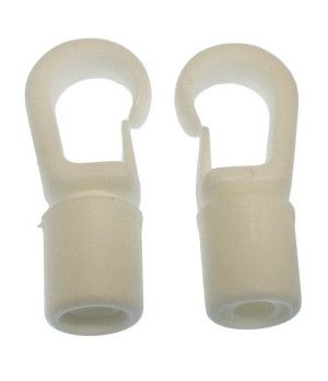 NYLONHAKEN WEISS 8 MM (PACK 2)