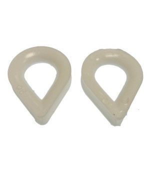 NYLON THIMBLES 10MM  (PACK 2)
