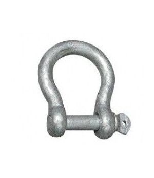 BOW SHACKLE HOT D. GALV. 6MM (PACK 2)GRILLETE GALVANIZADO