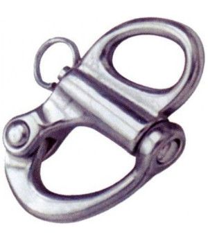 FIXED SNAP SHACKLE 52 MM (PACK 10)Fabricado en acero inox. AISI-316