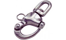 MOSCHETTONE DRIZZA GIREVOLE L80Fabricado en acero inox. AISI-316