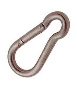 SPRING HOOK 7X70MMFabricado en acero inox. AISI-316