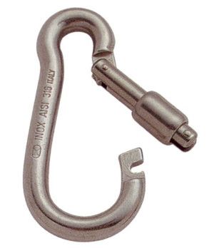 MOSCHETTONE ESTER. 10MM (PACK 10)Fabricado en acero inox. AISI-316