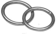 ANELLO INOX SALDATO 8*50  (PACK 2)Fabricado en acero inox. AISI-316