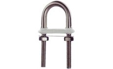 CAVALLOTTI PVC 10 MM (PACK 5)Cáncamo de dos pernos. Junta exterior de PVC blando, color blanco, que actúa como junta estanca. Fa