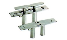 CORNAMUSA ESCAMOT.  150mmFabricado en acero inox. AISI-316