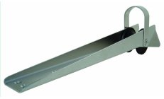 BOW ROLLER-MOUNT  458 X 86 MMPolea de proa de fuerte construcción, con roldana de poliester de baja fricción.  Fabricada en acer