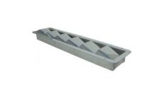 LOUVER VENTILATOR, SS. 325X76X27Fabricado en acero inox. 325 x 76 x 27 mm
