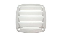 VENTILATOR NYLON WHITEsólo rejilla. 84 x 84 mm