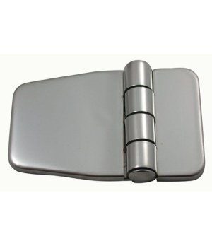 BISAGRA CUBIERTA SS.16 37x56Bisagras de acero inox 316 con tapa para cubrir los tornillos, proporcionando una limpieza de montaj
