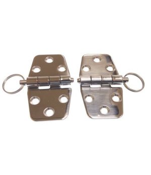 BISAGRA INOX DESMONTABLE 72X38 (PACK DE 2)Con pasador desmontable