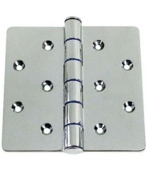 INOX HINGE 152X152Bisagra de acero inox AISI-316, con separadores anti-fricción de nylon. Acabado pulido a espejo
