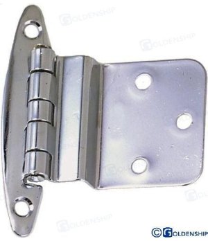 BISAGRAS LATON CROMADO (PACK DE 2)