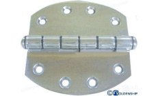 SCHARNIER INOX OVAL 126X127