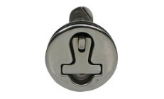 ROUND "T" HANDLE LATCH W/LFabricada en acero inox AISI 316. Ø montaje: 70 mm. Con llave