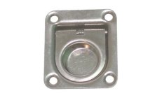 TIRADOR INOX  37x44mmFabricado en acero inox. Con muelle de retención