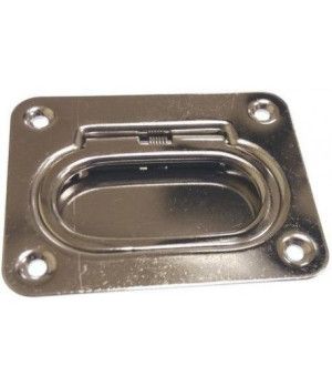 FLOOR RING W/RETURN CLIP SS.Fabricado en acero inox. Con muelle de retención