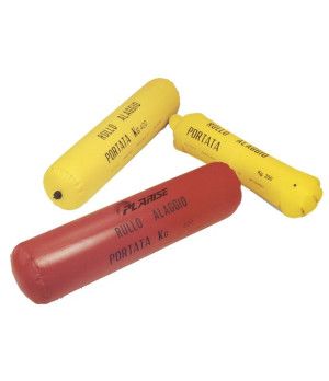 RULO ARRASTRE 400 KG. 120 cms.Rodillos hinchables para el arrastre de embarcaciones. Colores amarillo y rojo. Fabricado en PVC r