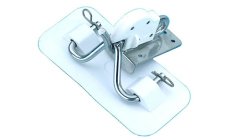 SOPORTE NEUMATICA BLANCO PVC